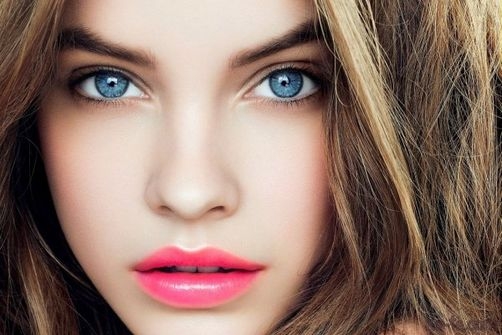 Вечерний и дневной макияж для голубых глаз
